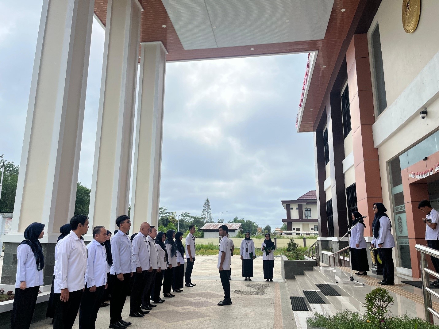 396. Pengadilan Agama Pulang Pisau Laksanakan Apel Senin Pagi